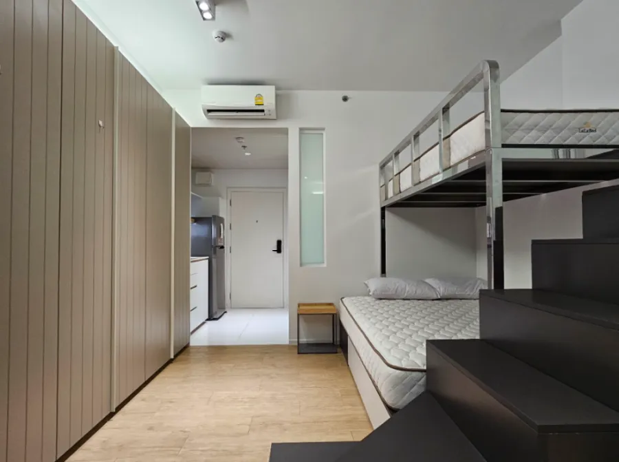 ให้เช่า Triple Y Residence ห้องดีมาก สวย ตั้งอยู่ในสามย่านมิตรทาวน์ ชั้นใต้ดินเชื่อมกับ MRT สามยย่าน