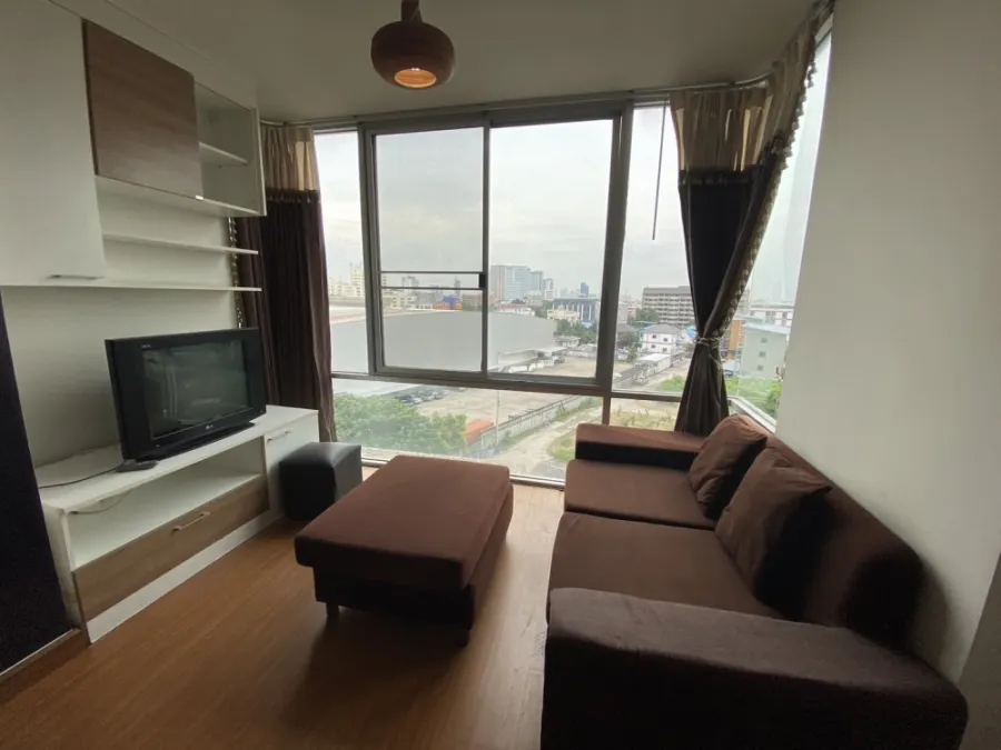 Condo for rent, The Iris Rama 9-Srinakarin, fully furnished, ready to move in, good price, do not miss!