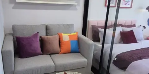 For rent Kave Seed Kaset ห้องน่าอยู่ กั้นแยกอย่างดี ราคาอย่างโดน รีบมาจองได้แล้ววันนี้ อย่าพลาด