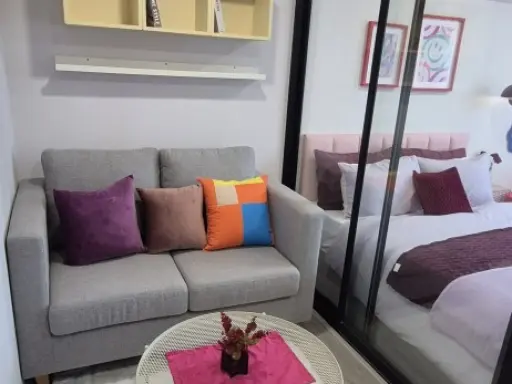 For rent Kave Seed Kaset ห้องน่าอยู่ กั้นแยกอย่างดี ราคาอย่างโดน รีบมาจองได้แล้ววันนี้ อย่าพลาด