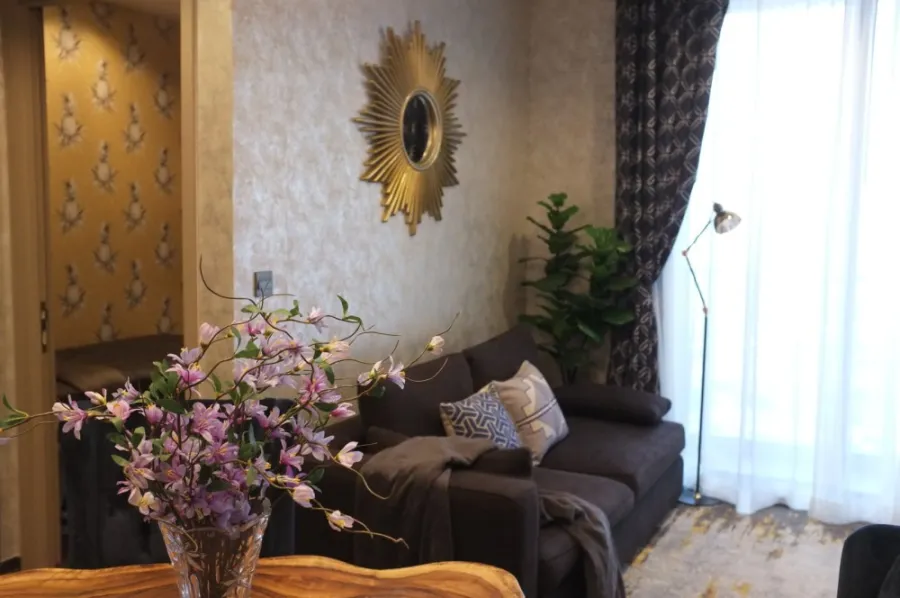 For sale, for rent, Condo The Line Ratchawithi, beautiful room, decorated, ready to move in, first come first served.