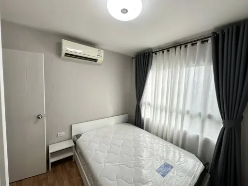 ให้เช่า The Trust Condo Nakornpathom 1 ห้องนอน 1 ห้องน้ำ เฟอร์ครบ หิ้วกระเป๋าเข้าอยู่ได้เลยจ้า