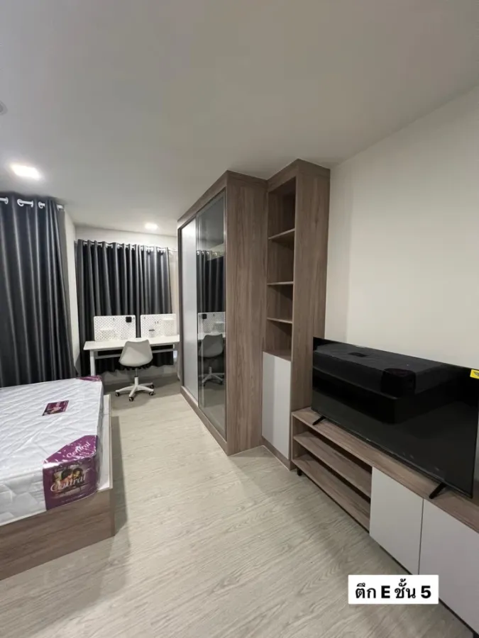 ให้เช่า Kave Town Island ชั้น 5 พร้อมเฟอร์และเครื่องใช้ไฟฟ้าครบ จองเลย ห้ามพลาด