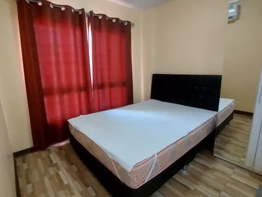 For rent: The Kith Lumlukka Klong 2, 7th floor, fully furnished and equipped with electrical appliances. Reserve now, urgently!