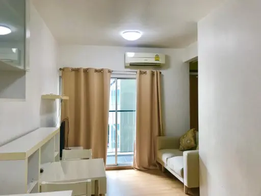 Urgent sale!! Condo A Space Asoke-Ratchada, nice room, affordable price, fully furnished Hurry up to reserve it!!
