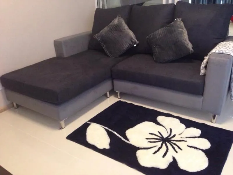 Beautiful room, for rent, Fuse Mobius Ramkhamhaeng Station, big bed, soft, face, super sleeping, do not miss it.