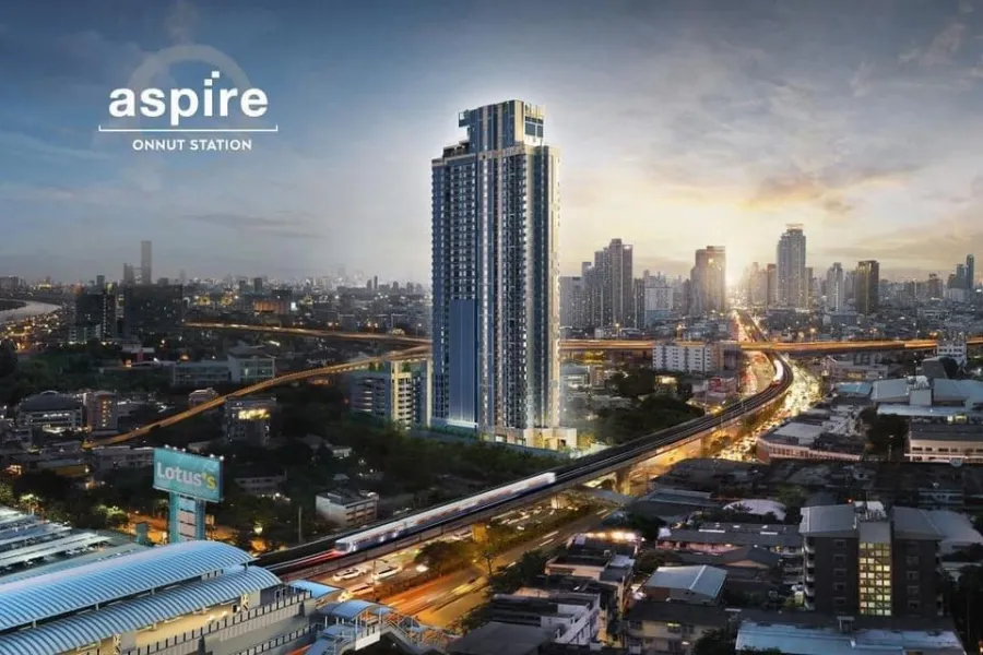 ขายใบจอง Aspire Onnut Station ชั้น 25 โครงการติดถนน สุขุมวิท สนใจจองด่วน ห้ามพลาด