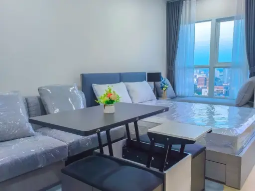 Condo for rent Supalai Veranda Ramkhamhaeng, 31st floor, high view, comes with a very good price, you must not miss it. images