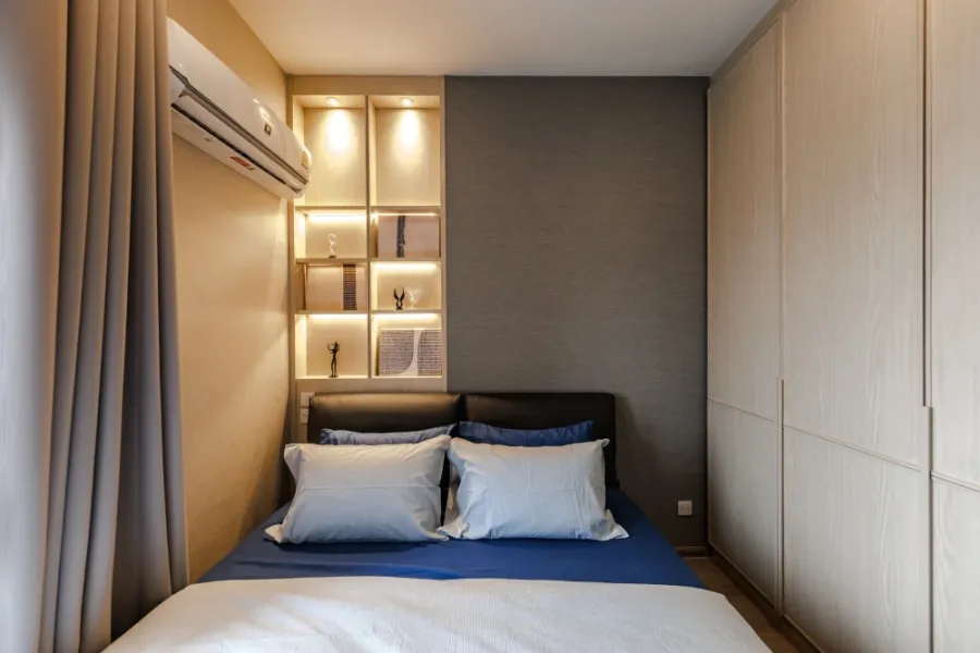 Condo for rent Life Rama 4 - Asoke, beautifully decorated room, 34th floor, high view, complete in one place, hurry and reserve now, don't miss out.