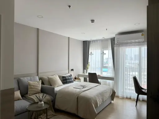 ให้เช่า Supalai veranda ramkhumhaeng ห้อง STUDIO ตกแต่งสไตล์ MINIMAL สวยและดีมีอยู่จริง จองเลย images