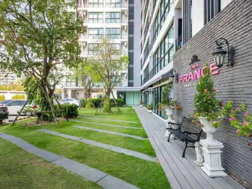 Condo for rent, Casa France at ABAC Bangna, new room, ready to move in, good location, near university, ready to move in, book now!