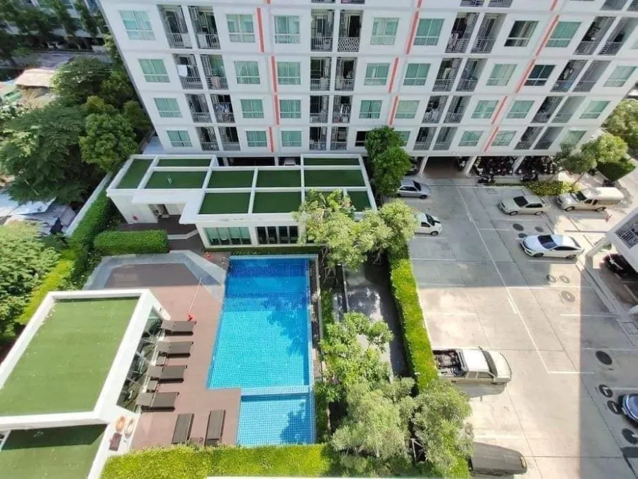 ให้เช่าคอนโดThe niche ID พระราม 2 เฟส 2 1 ห้องนอน ครัวปิดแยกเป็นสัดส่วนกับห้องนั่งเล่น จองเลยจ้า