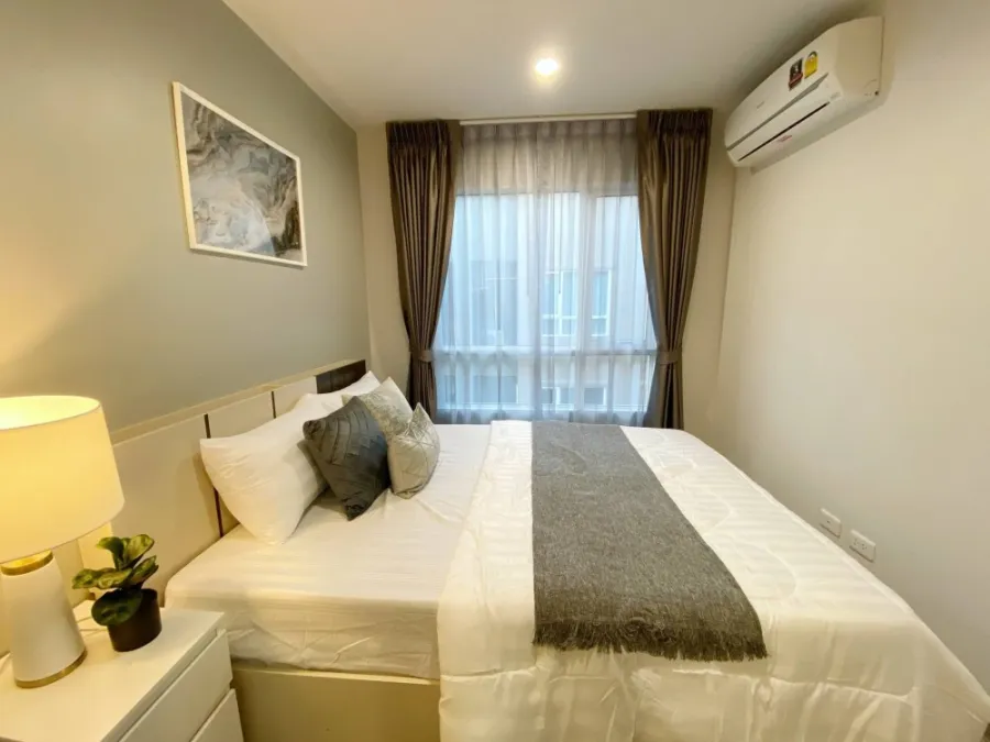 ให้เช่า The Regent สุขุมวิท 97/1 ห้องกั้น แต่งสวยน่าอยู่ เตียงนอนนอนสบายสุดๆ จองก่อนได้ก่อนจ้า