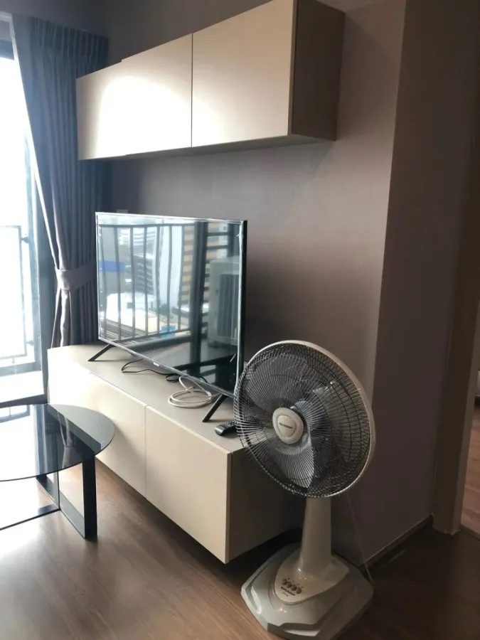For rent, Ideo Sukhumvit 93, city view, spacious room, 2 bedrooms, good furniture. Like this, you must reserve it quickly.