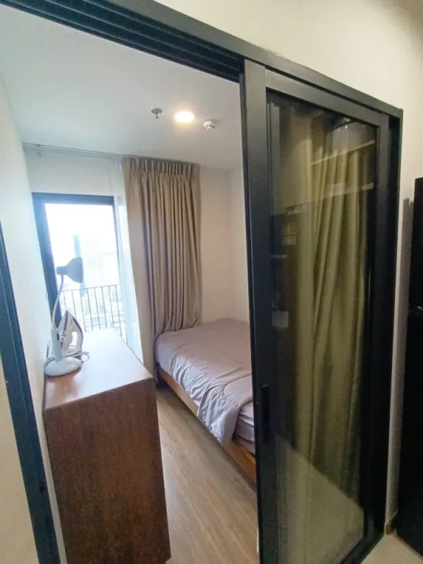 ให้เช่า The LIVIN Ramkhamhaeng ห้องแบบ 1 Bedroom Plus ชั้น 34 วิวดี ลมดี บรรยากาศเงียบสบาย ห้องตกแต่งสวย พร้อมอยู่