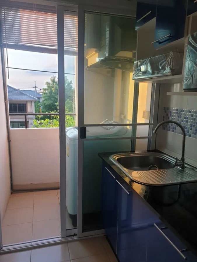 For rent Plum Condo Paholyothin 89 Phase 5 Building D, very beautiful room. cool built-in kitchen Don't miss out on booking