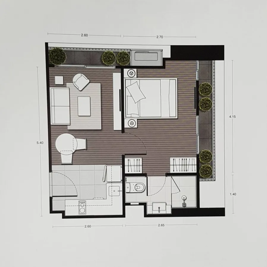 Quick sale!! Noble Around Ari Condo, 12X floor, corner position, beautiful unit, unblocked view, hurry to reserve!!