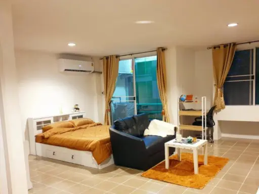 Condo for rent, The Parkland Bangna, beautiful room, wide, fully furnished, do not wait.