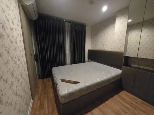 For rent: Lumpini Ville Nakhon In-Riverview, with awesome wallpaper, fully furnished, ready to move in
