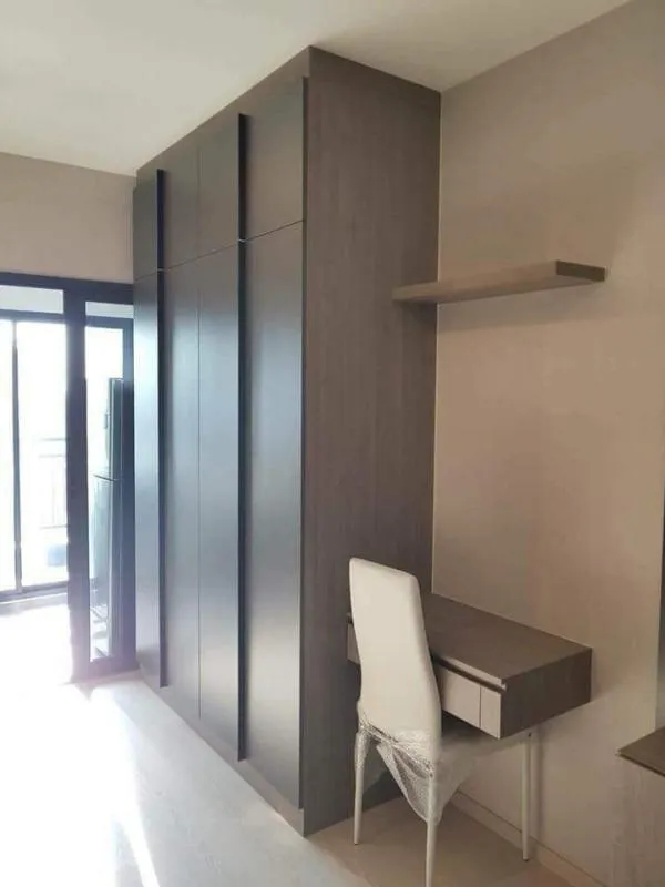 Condo for rent, Ideo Thaphra Interchange, high floor, good weather. Beautifully decorated, complete in one room, great central area, rent now