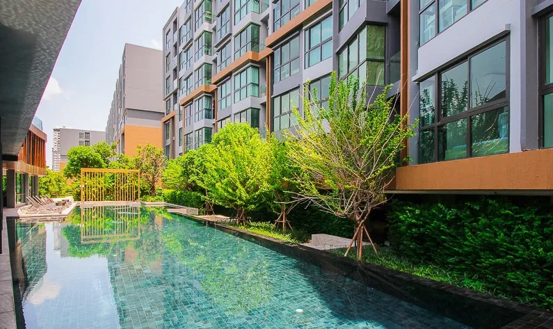 ให้เช่าคอนโด ดิ เอ็กเซล ไฮด์อะเวย์ สุขุมวิท 71 ห้องพร้อมอยู่ สิ่งอำนวยความสะดวกครบครัน รีบมาจองเลย