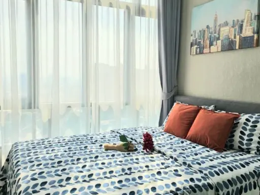 ให้เช่า​ Metro Sky ประชาชื่น ห้องสองชั้น ติดวอลเปเปอร์จัดเต็มทั้งห้อง มาแต่ตัวเข้าอยู่ได้เลย