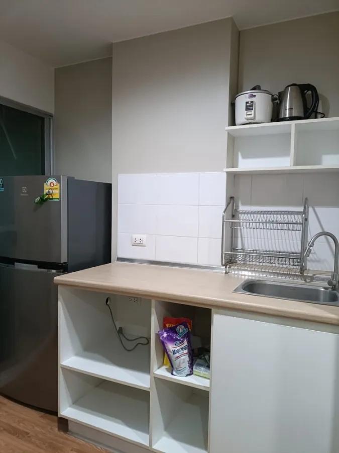 For rent Lumpini Nawamin Sri Burapha, separated rooms into sections. Fully furnished With a comfortable sofa, don't miss it.