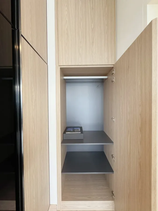 For sale/rent: Niche Mono Sukhumvit-Bearing, 25th floor, city view, good location, fully furnished, reserve now.
