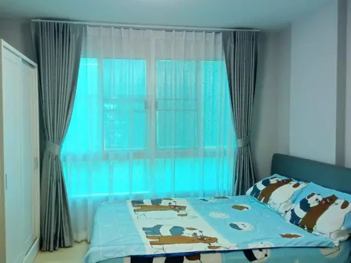 For rent: D Condo Ramkhamhaeng 64, decorated beautifully, fully furnished, ready to move in with your suitcase. Urgent! images