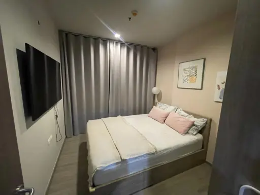 Condo for rent, The Line Wong Sawang, south side, cute price, nice decoration. Just carry your bag and move in. images