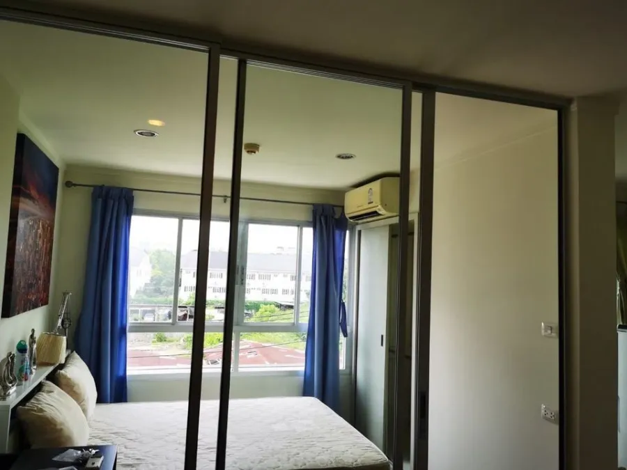 ขายคอนโด ลุมพินี วิลล์ สุขุมวิท 109-แบริ่ง ชั้น4 เนื้อที่ 26 ตรม หน้าห้องทิศเหนือ วิวดี จองได้เลยจ้า