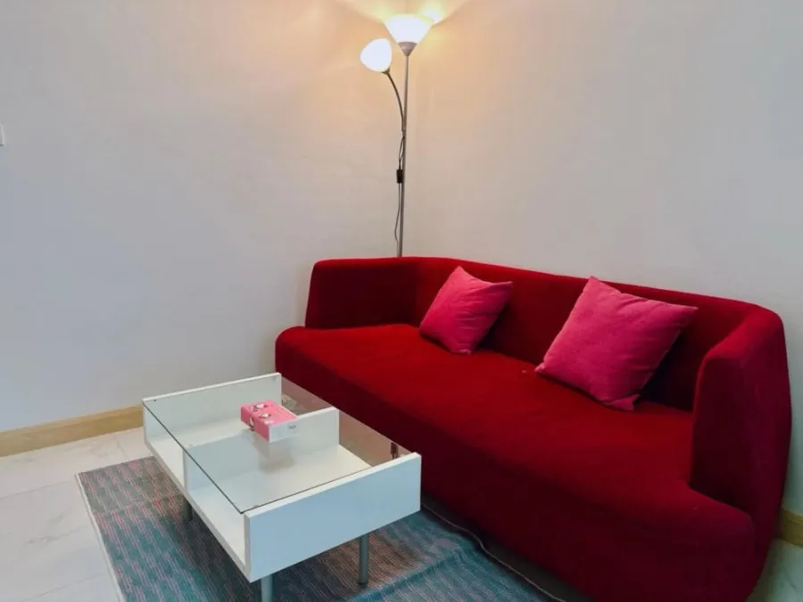 Condo for rent, Prima Srinakarin, spacious room. Separate rooms into sections. With a natural view, book now.