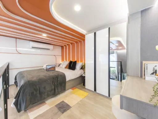Condo for sale down payment the origin plug and play nonthaburi. Duplex room, high ceiling, Sai Liang Si, don't delay.
