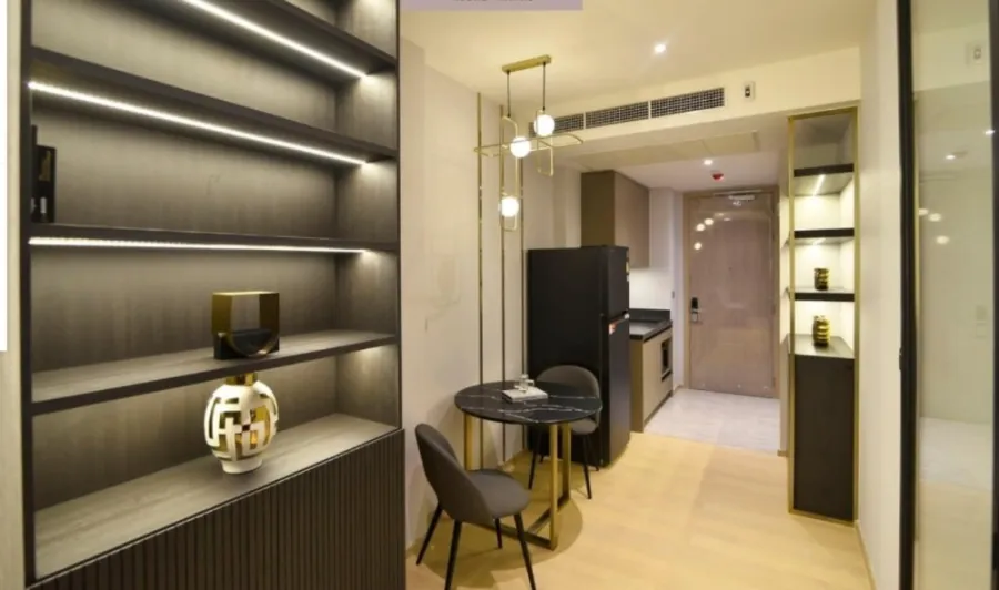 For Rent - Ashton Asoke - Rama 9 ห้องตกแต่งสวยยหรู Built-in พร้อมเครื่องใช้ไฟฟ้าครบทุกชิ้น จองเลย