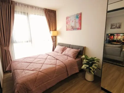 For rent: The Stage Mindscape Ratchada-Huai Khwang, 14th floor, furniture. Complete electrical appliances, ready to move in. Reserve now. images