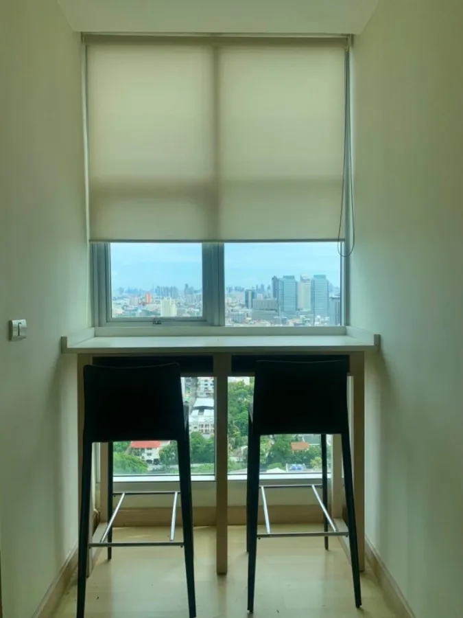 Condo for rent, Rhythm Ratchada, high floor, nothing obstructed, fully decorated room, very livable, don't wait!!