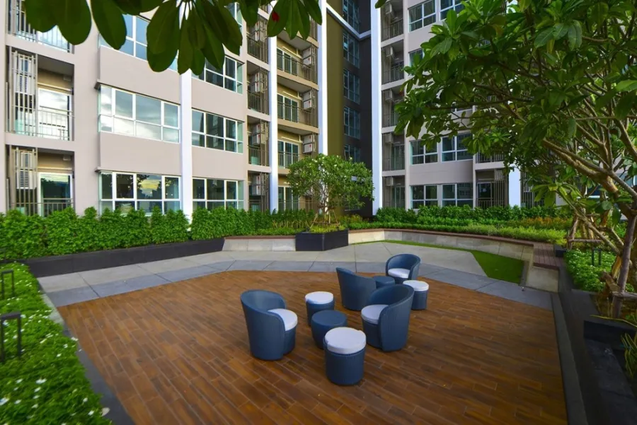 For rent Supalai veranda rama 9 ห้องพร้อมอยุ่ เฟอร์ +เครื่องใชไฟฟ้าครบครัน มาแต่ตัวเข้าอยู่ได้เลย