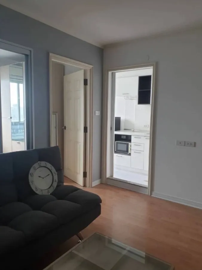 For sale, for rent!! Condo Lumpini Ville Ramkhamhaeng 44, fully furnished, good location, convenient transportation, don't miss it!!