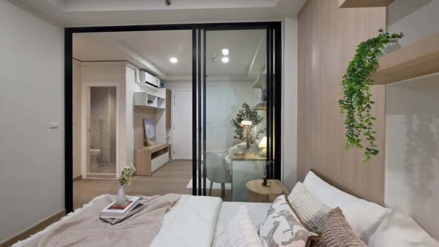 ขาย J Condo Sathorn-Kallaprapruk ห้องแต่งสวยคุมโทน มาพร้อมสิ่งอำนวยความสะดวกครบครัน จองเลย