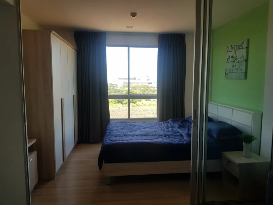 For rent, The Niche ID Serithai, beautiful room, new room, fully furnished, book now.