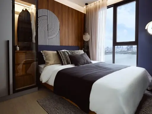 ขายดาวน์ Nue Riverest Ratburana วิวโค้งแม่น้ำเจ้าพระยา สะพานภูมิพล ห้องชั้นสูงมาก พลาดแล้วจะเสียใจ