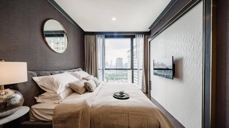 The Line Ratchathewi For Rent!!! 2ห้องนอน 2ห้องน้ำ ขนาด60 ตร.ม. ห้องหรูดูแพงมาก ช้าอดแน่ๆงานนี้