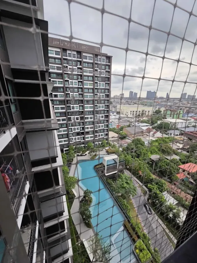 ให้เช่า The Parkland เพชรเกษม – ท่าพระ วิวสระว่ายน้ำ ห้องไม่โดนแดด เย็นสบาย พร้อมเข้าอยู่ได้ทันที
