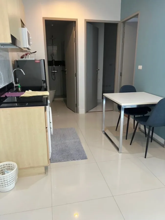 Condo for rent, Ideo Verve Sukhumvit, beautiful room, fully furnished, near BTS On Nut, convenient travel.