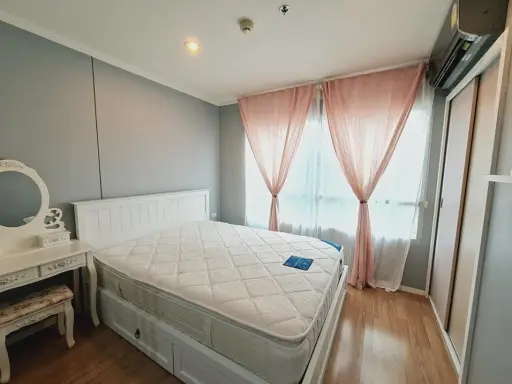For sale: Lumpini Mega City Bangna, Building B, 8th floor, size 26.68 sq m. Bright, clean, comfortable room. You must reserve it now.