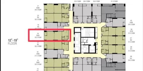 ขายดาวน์ Culture ทองหล่อ 1 Bedroom 32.00 ตร.ม. ชั้น 17 ในทำเลเริ่ดๆ รีบจับจองก่อนพลาด