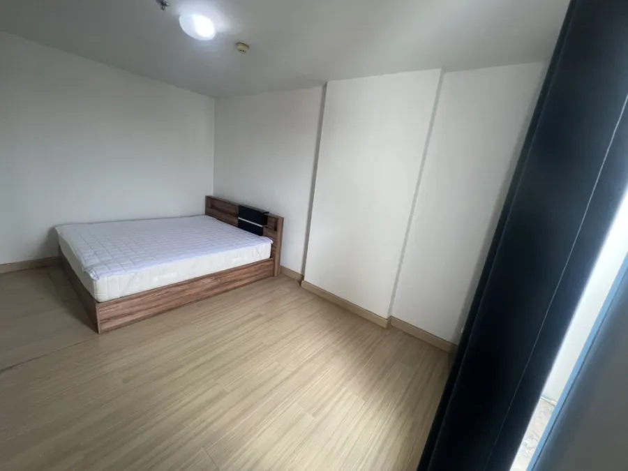 For rent, The Parkland Srinakarin, 16th floor, good view, open and airy, good appliances. Good like this, reserve now.