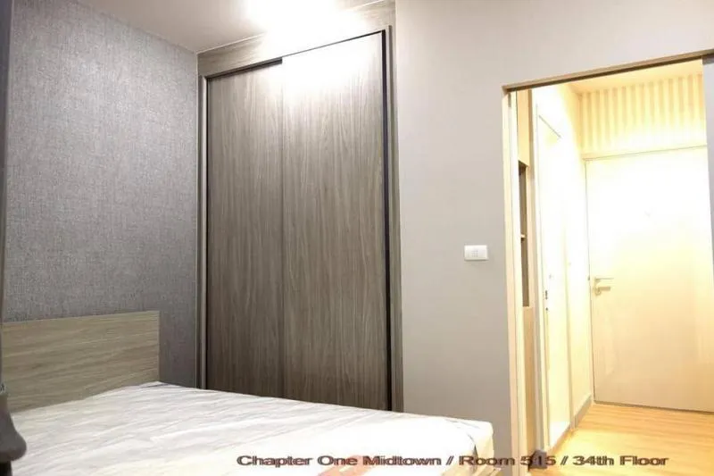Rent Chapter One Midtown Ladphao 24 Rent ten thousand. The central area has a million dollar view, swimming, seeing the view, so happy!!