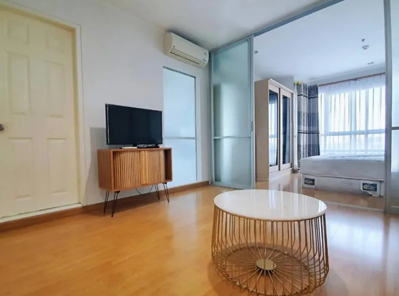 For Rent ยู ดีไลท์ @ ห้วยขวาง สเตชั่น 1 bedroom ห้องกว้าง พื้นที่ใช้สอยเยอะมาก แถมชั้นสูง ไม่จองพลาด
