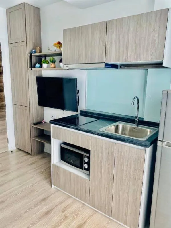 For rent !! Condo Kensington Sukhumvit-Thepharak Beautiful room, fully furnished, very beautiful view, ready to move in.